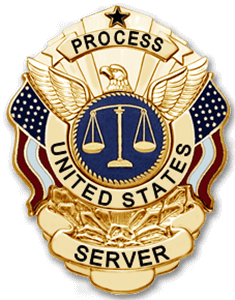 United States Process Serving Corp Badge